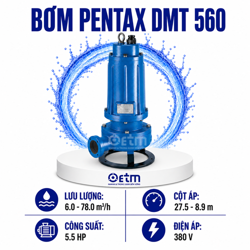 Bơm Pentax DMT 560